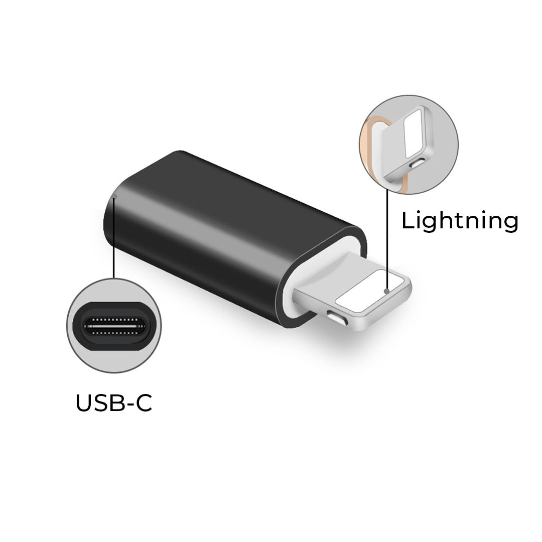USB-C to Lightning Adapters [3-Pack]